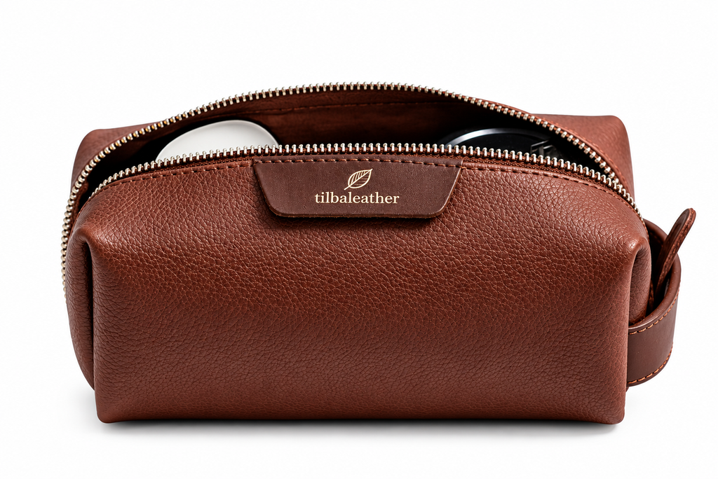 tilbaleather Leather Toiletry Bag